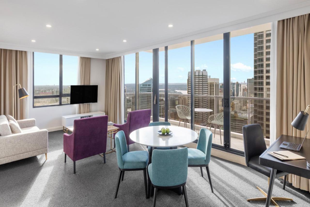 Meriton Suites Pitt Street, Sydney Zewnętrze zdjęcie The interior of a typical apartment