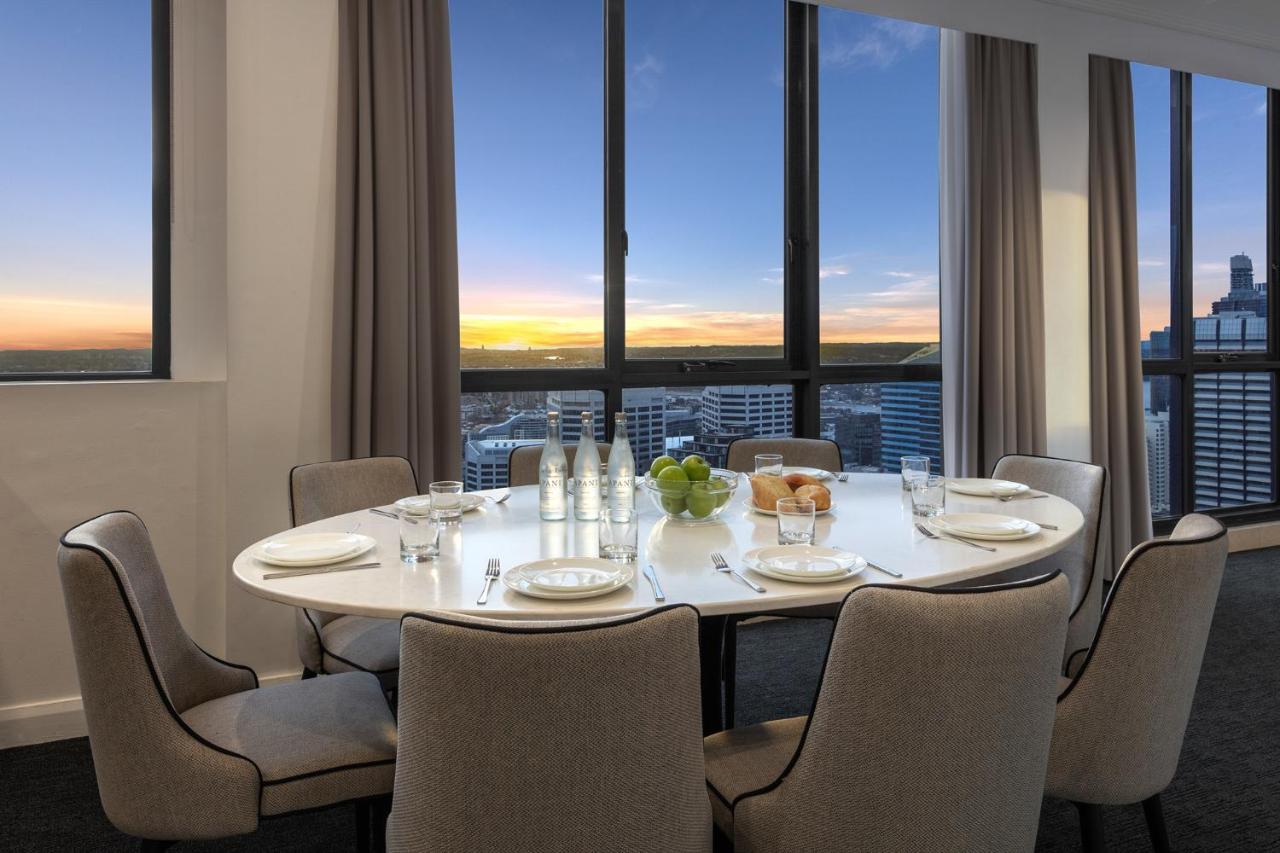 Meriton Suites Pitt Street, Sydney Zewnętrze zdjęcie Dining room
