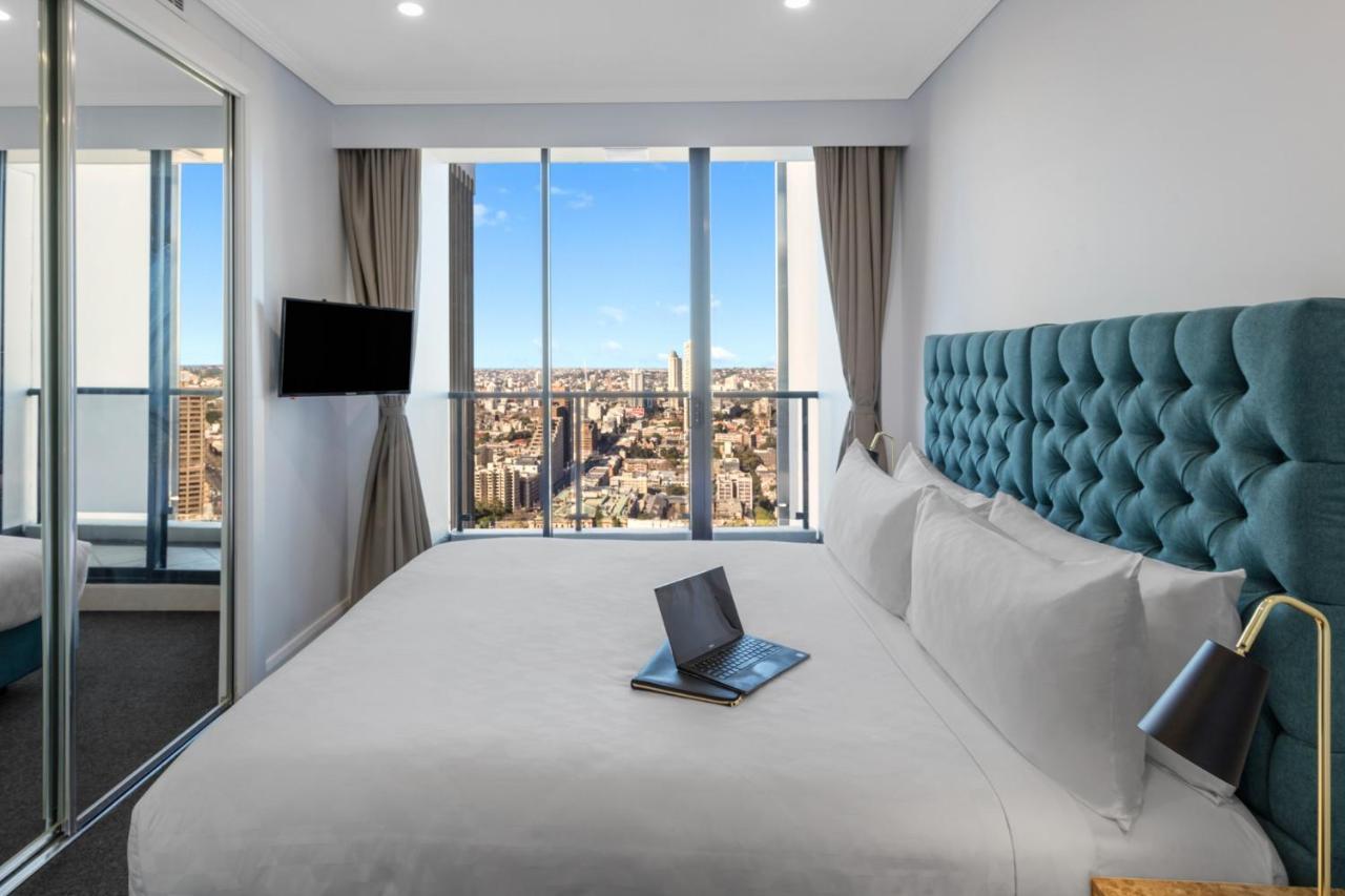 Meriton Suites Pitt Street, Sydney Zewnętrze zdjęcie Bedroom