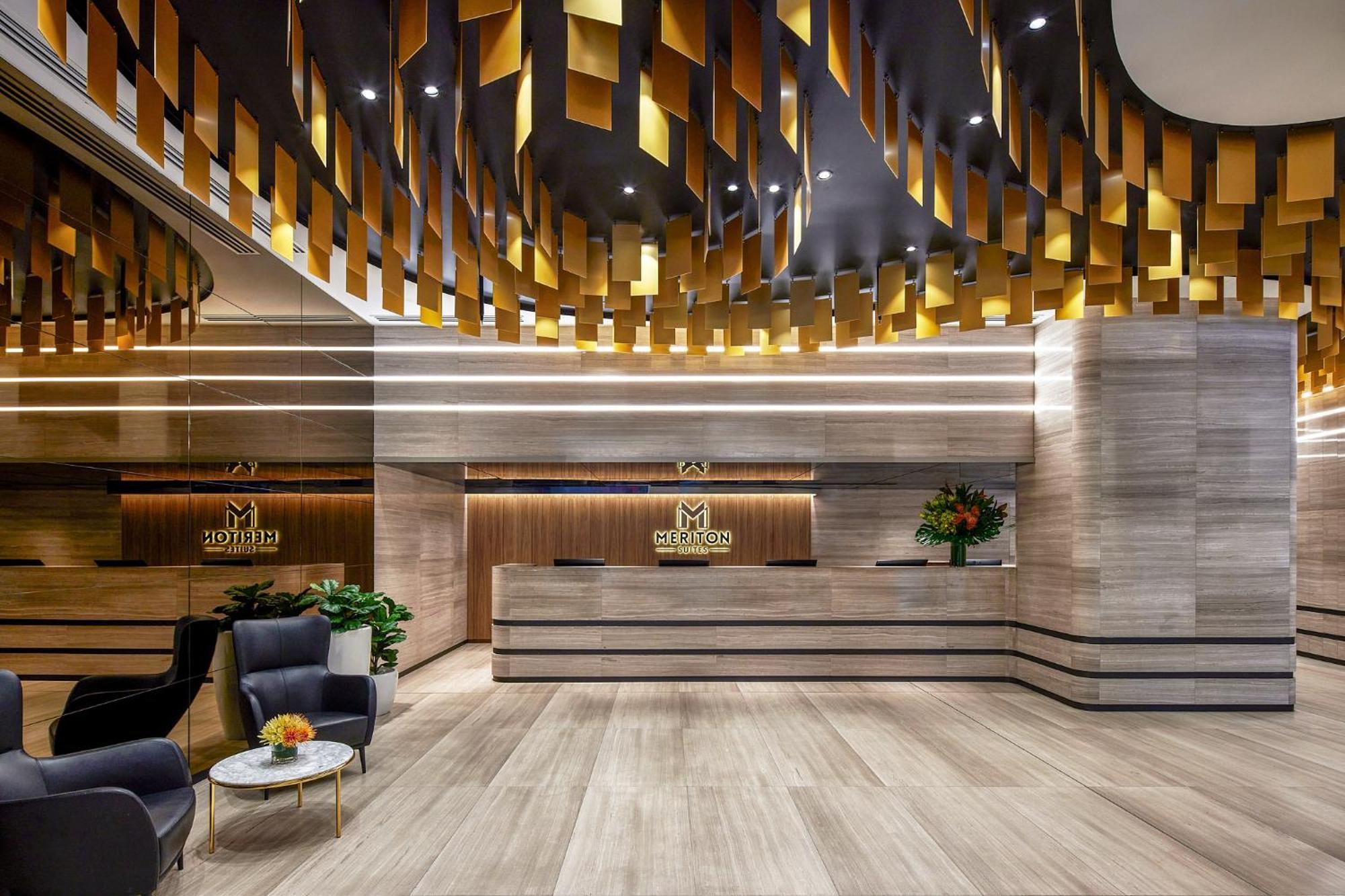 Meriton Suites Pitt Street, Sydney Zewnętrze zdjęcie The lobby of the hotel